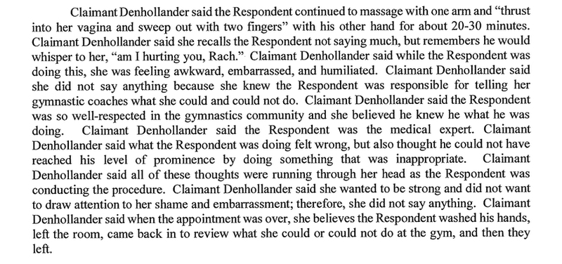 Illustration for article titled In One Interview, Larry Nassar Laid Out Exactly How He Gained Gymnasts' Trust